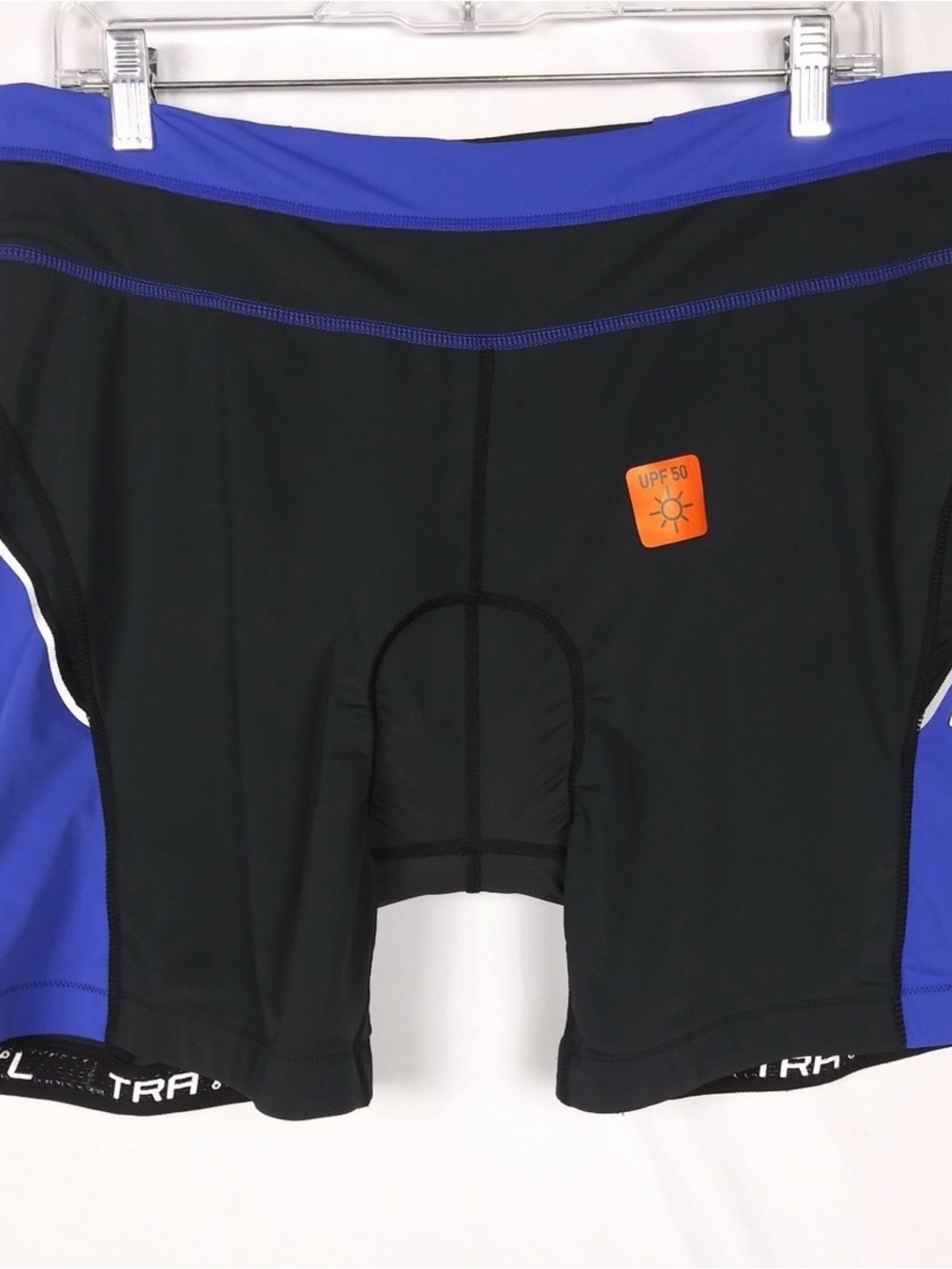 Trayl Ryde Woman’s Bike Riding  Cycling Padded Shorts Blithe Blue Size Large NWT